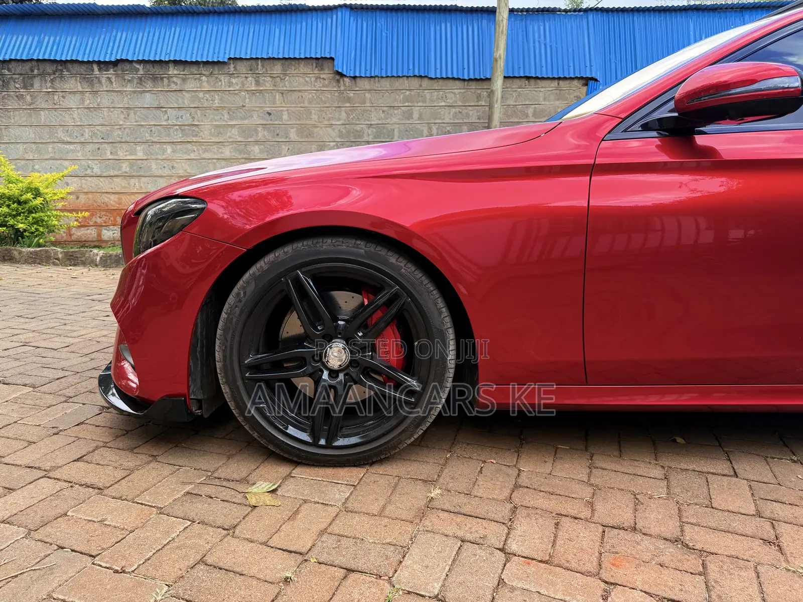 Mercedes-Benz E200 2016 Red