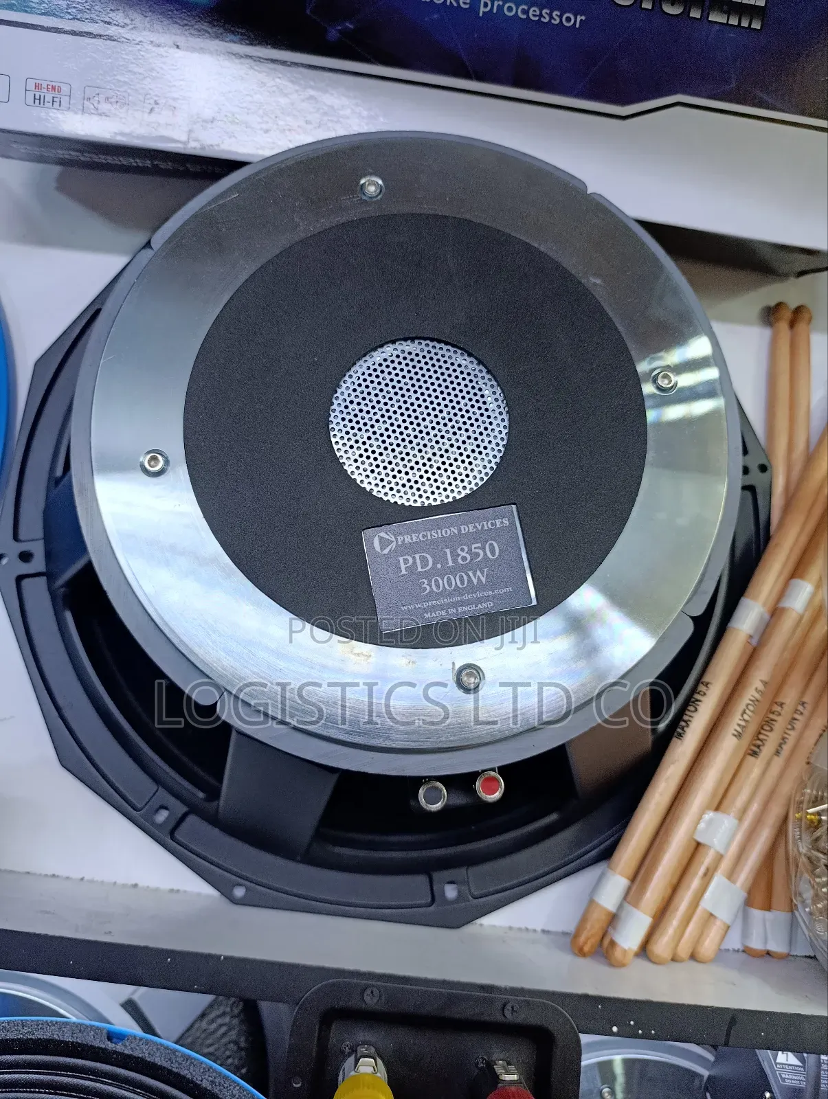 Precision Devices Pd1850 125mm Voice Coil Professional Bass Speaker