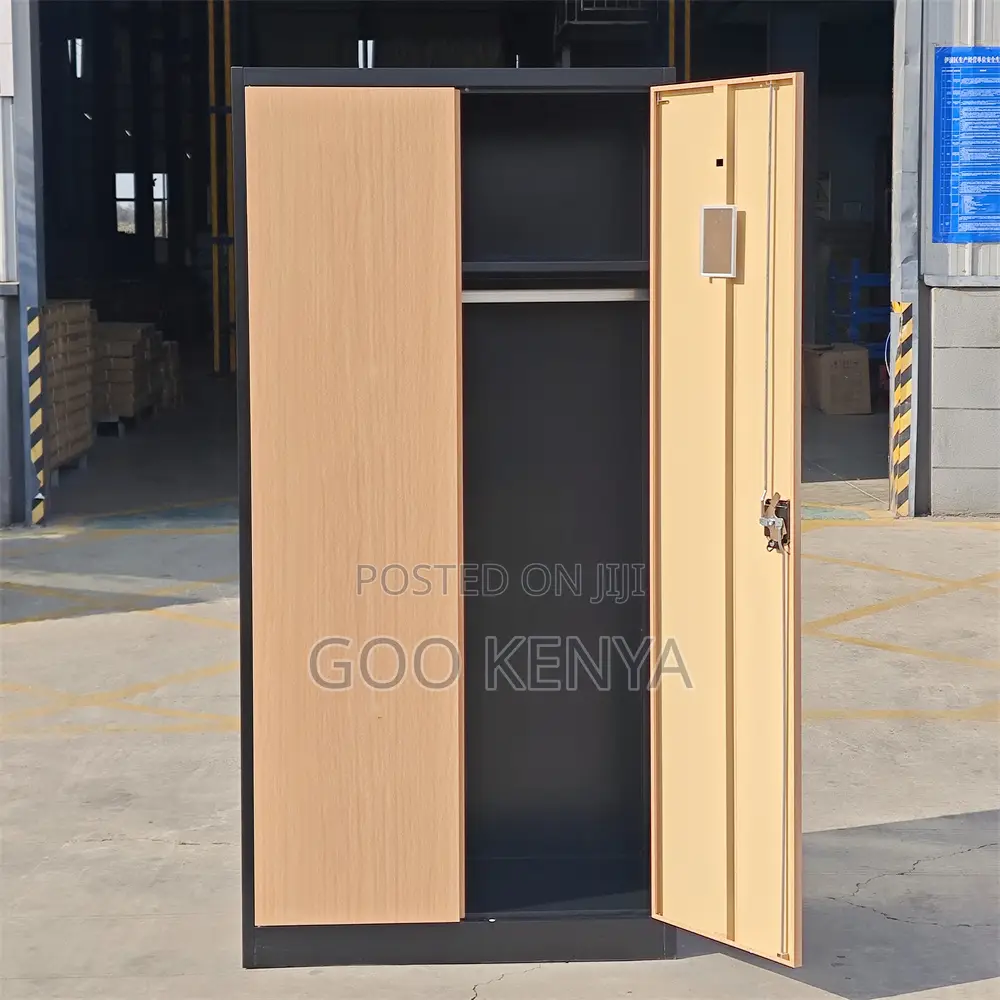 Home Wardrobe; 2-Door Wooden Home Wardrobe