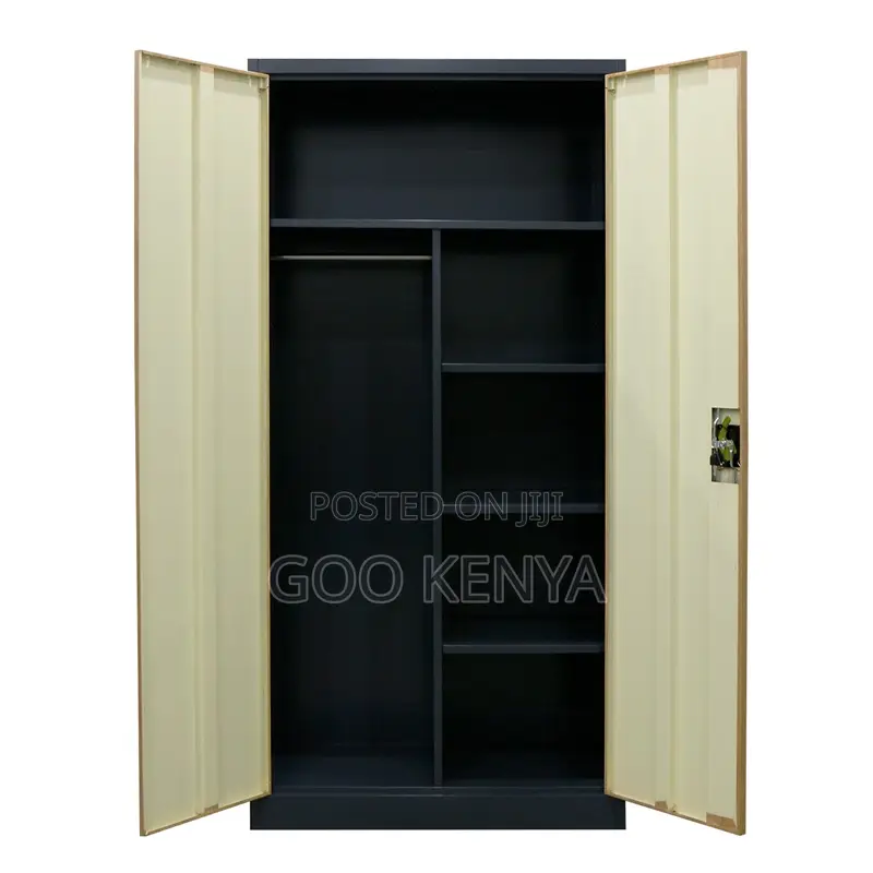 Home Wardrobe; 2-Door Wooden Home Wardrobe