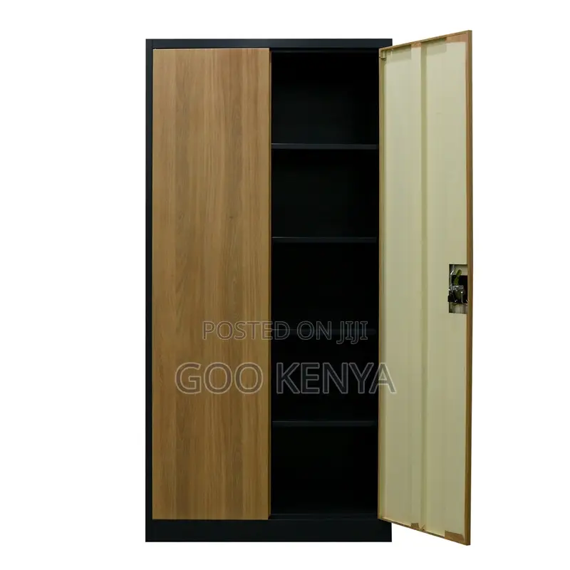 Home Wardrobe; 2-Door Wooden Home Wardrobe