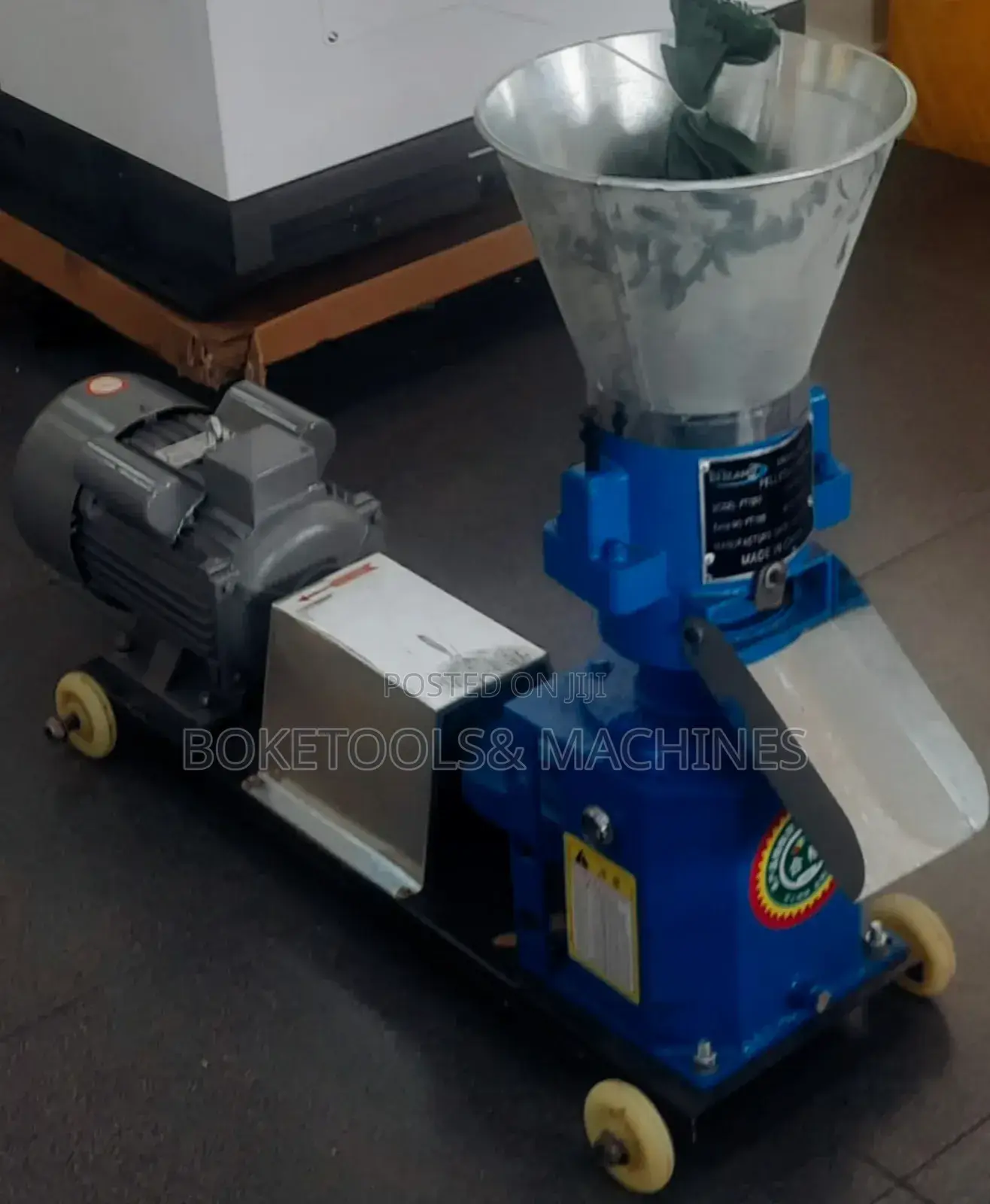 Milano Pt2300 Pellet Machine With 15hp Motor 600kgs To 1200kgs