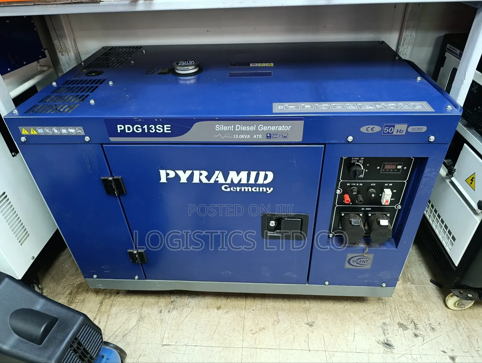 Pyramid Germany 13kva Silent Diesel Generator With Ats Heavy Duty