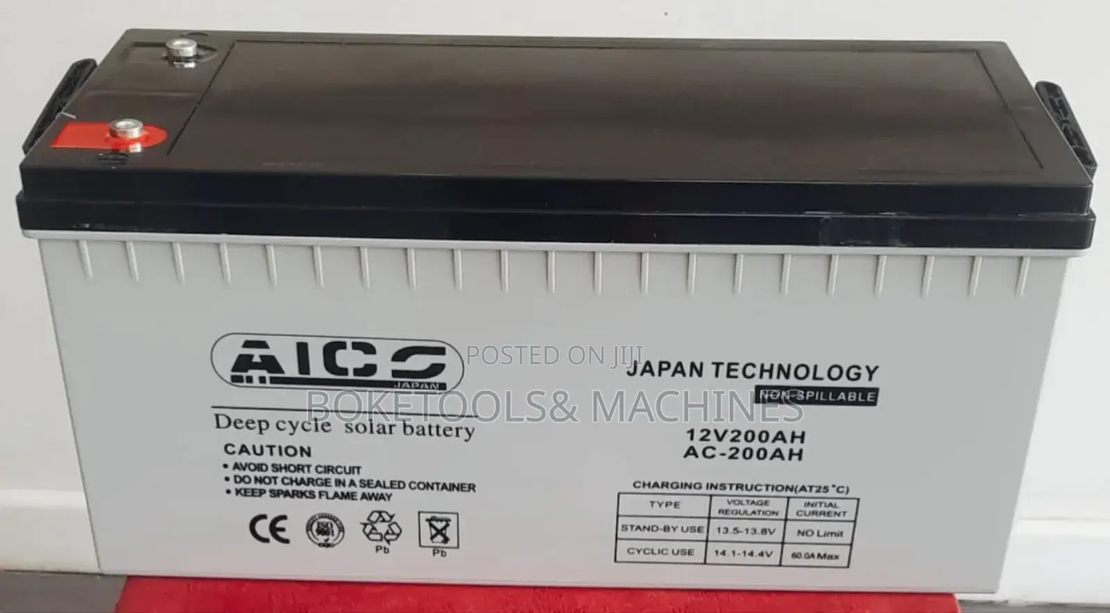 Aico Deep Cycle Solar Battery 200ah 12v