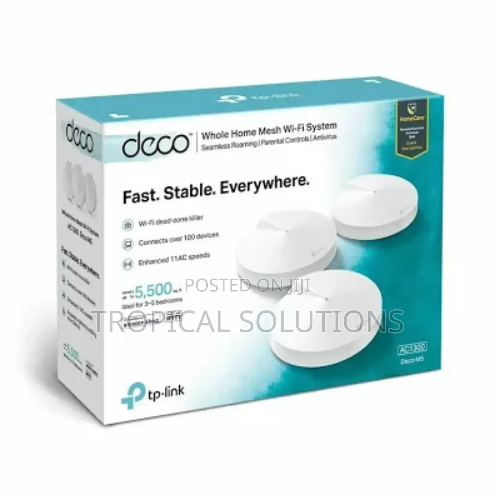Tp-Link Deco M5 Ac1300 Tl-Deco Whole Home Mesh