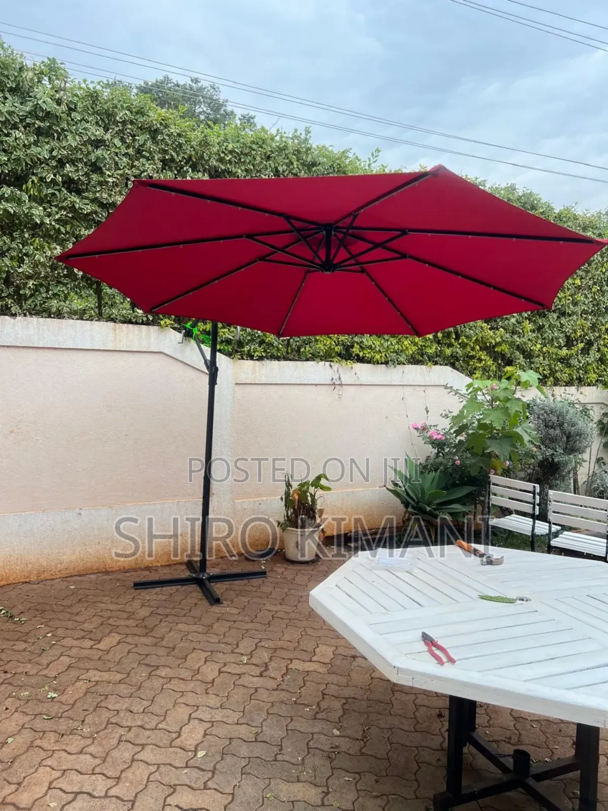 Outdoor Parasol Gazebo for Garden Patio