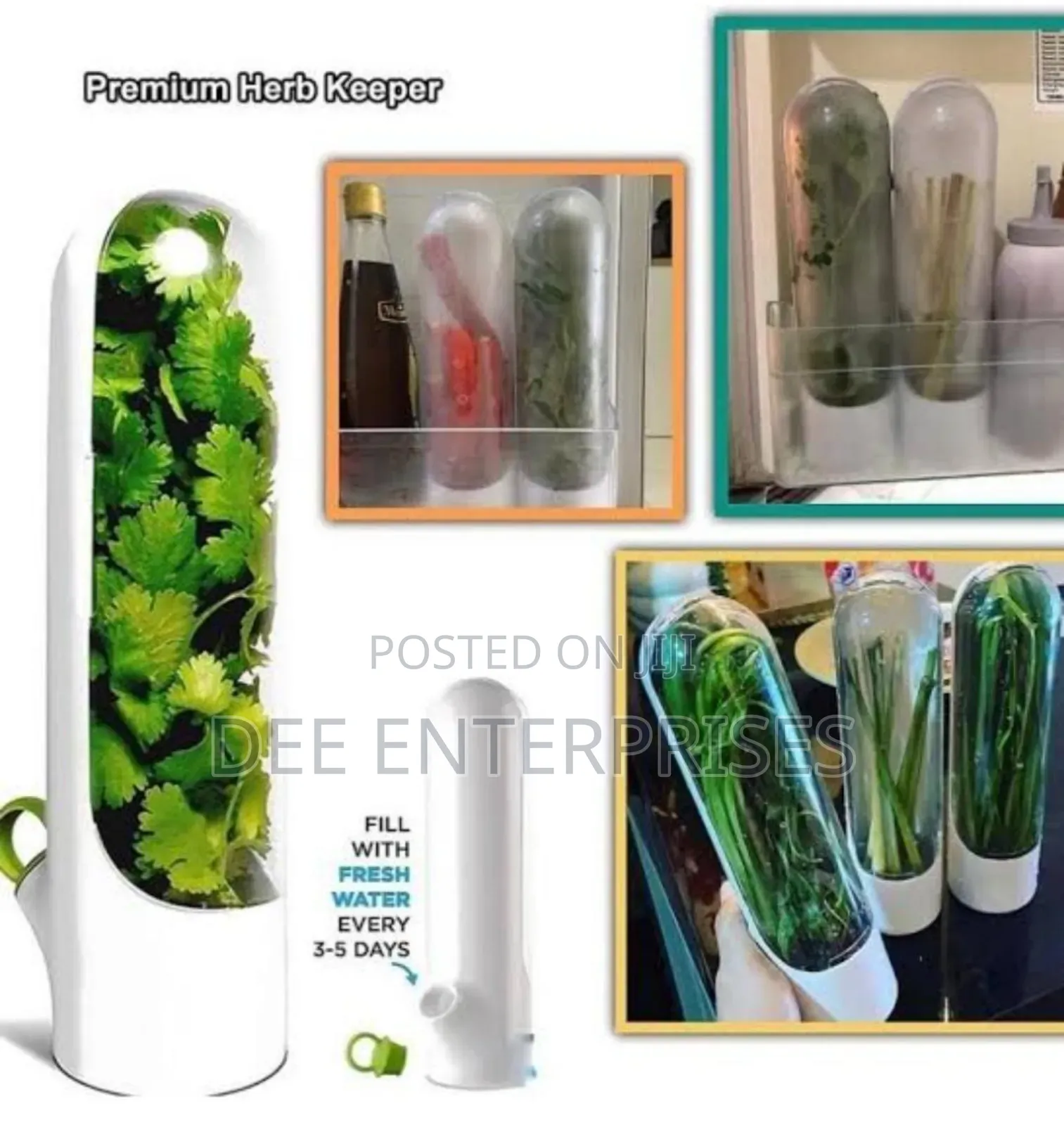 Fresh Keeping Herb Preserver Bottle