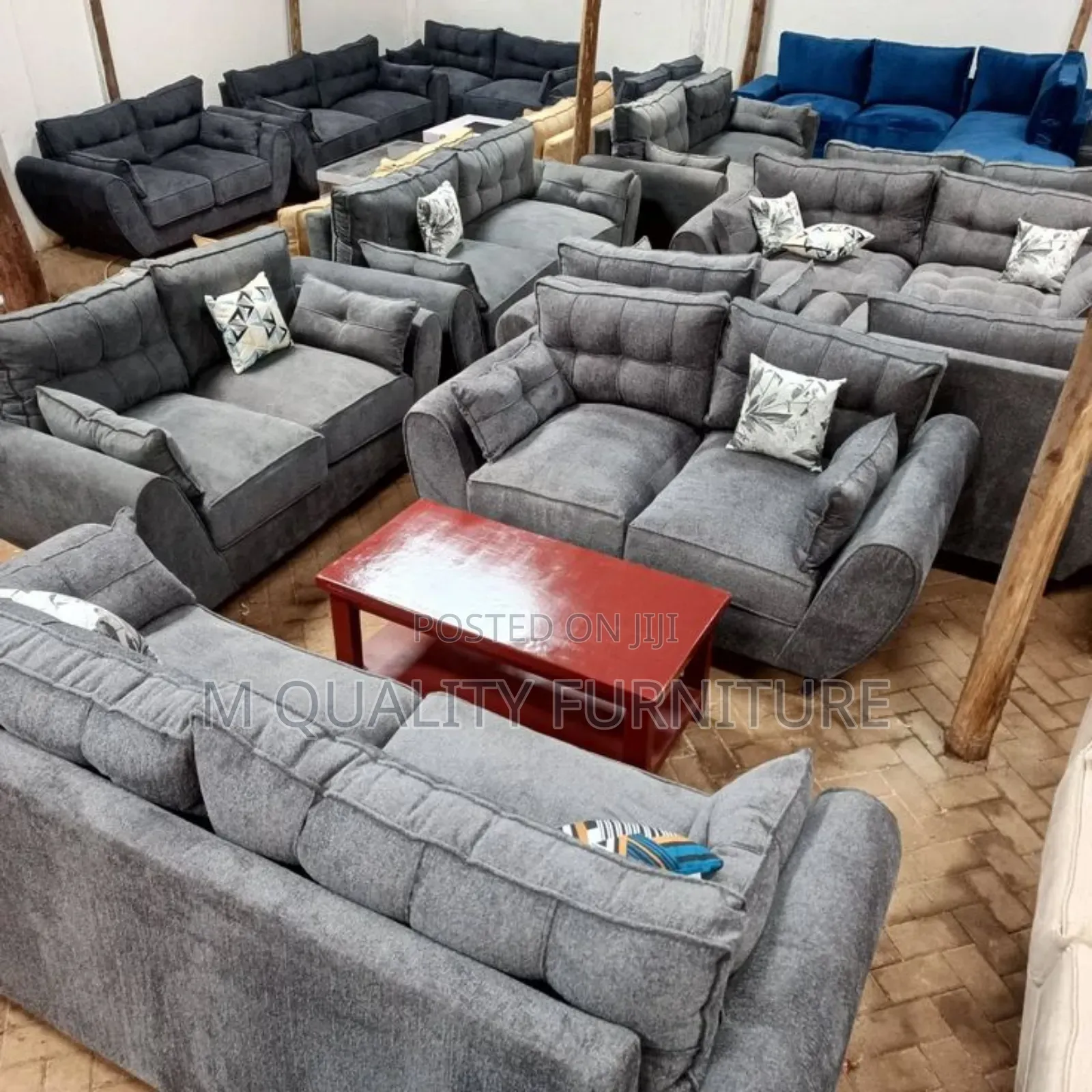 7 Seater Indoor Butterfly Design Sofaset