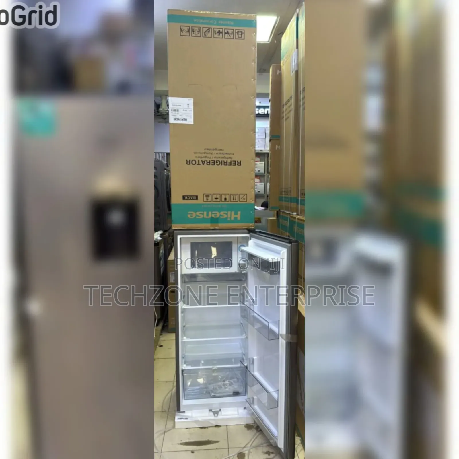 Hisense 176l Single Door Fridge (Ref176dr) Silver Compressor 