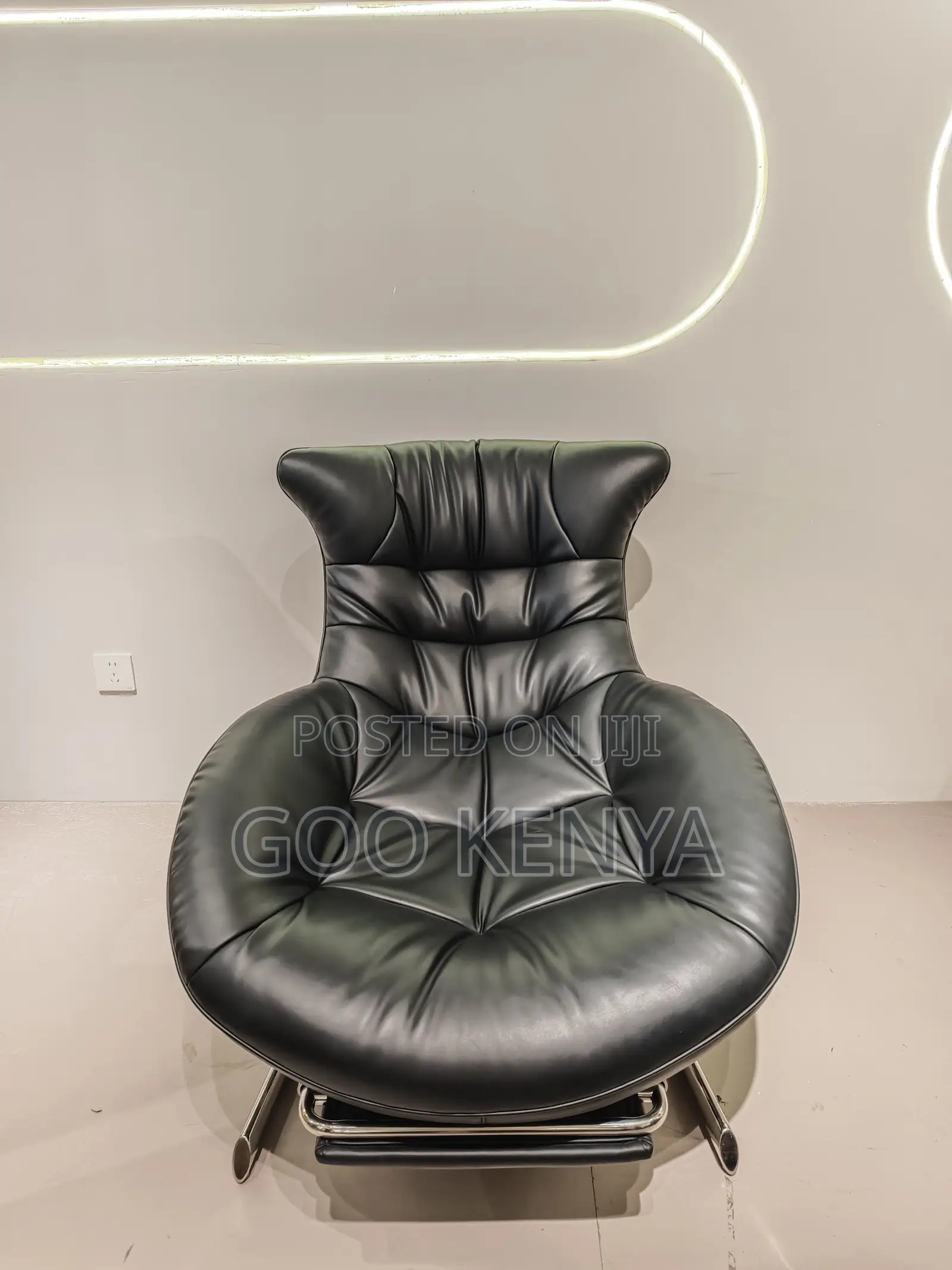Home Chair; Adjustable Home Leather Single Chair
