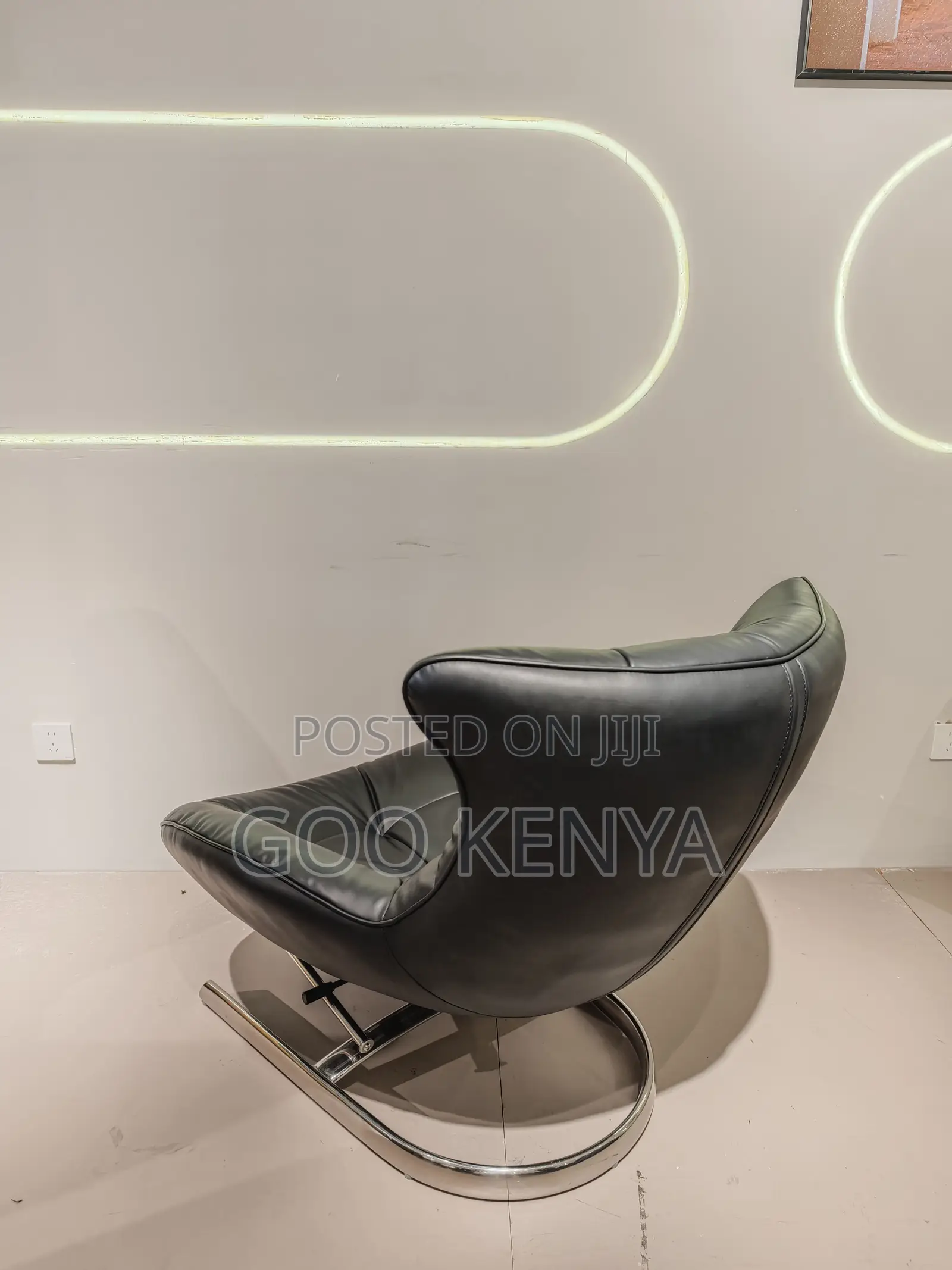 Home Chair; Adjustable Home Leather Single Chair