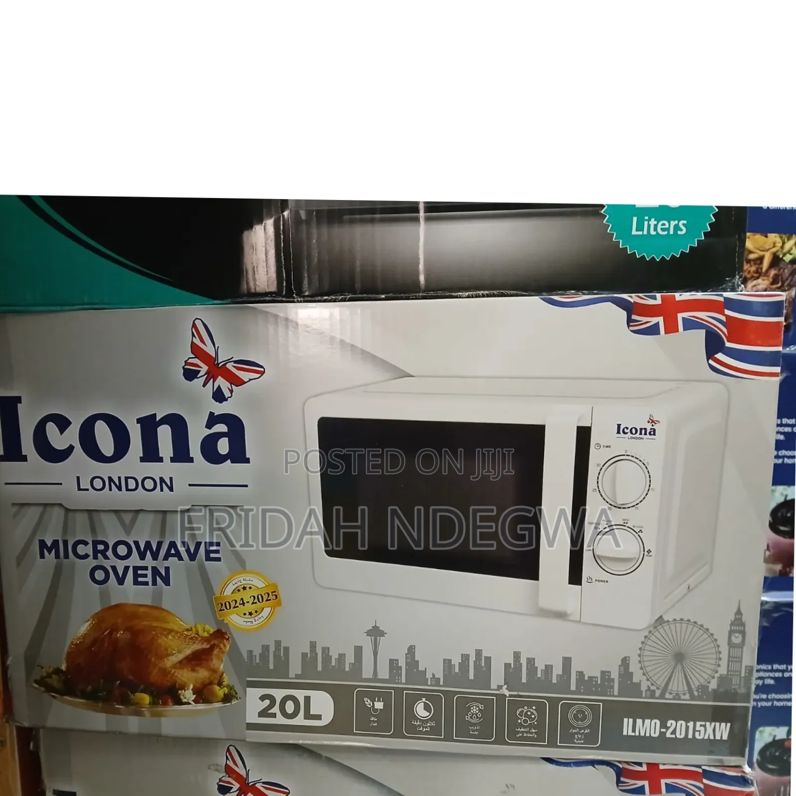 Icona 20litres Manual Microwave