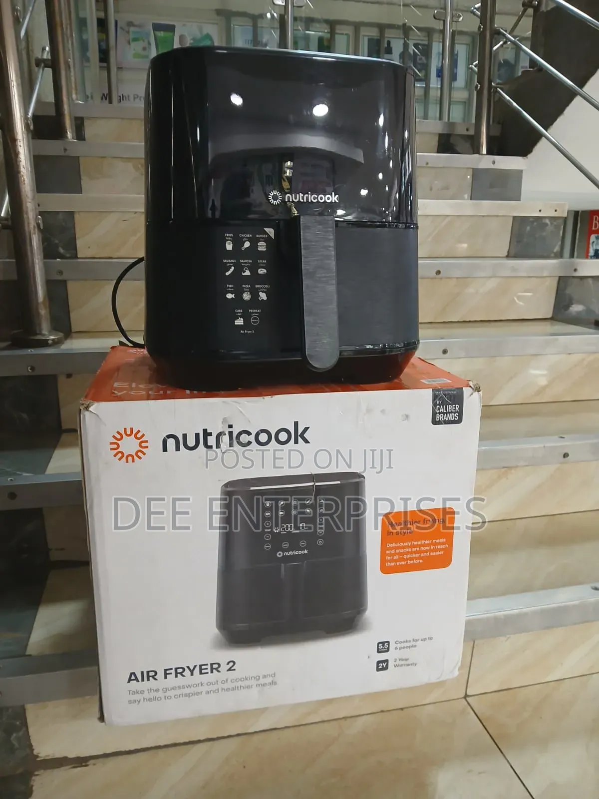 Nutricook Nc-Af205k 2 Rapid Air Fryer 5.5l