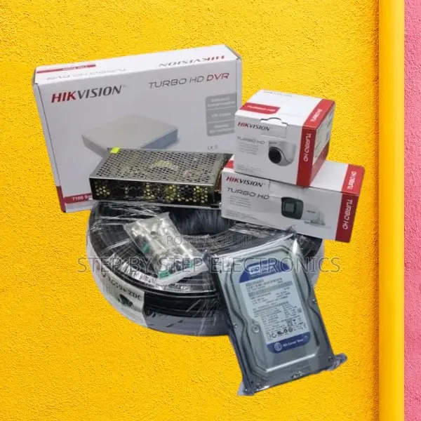 High-Definition Clarity 2 Hikvision 1080p 2mp Nightvision CCTV Cameras