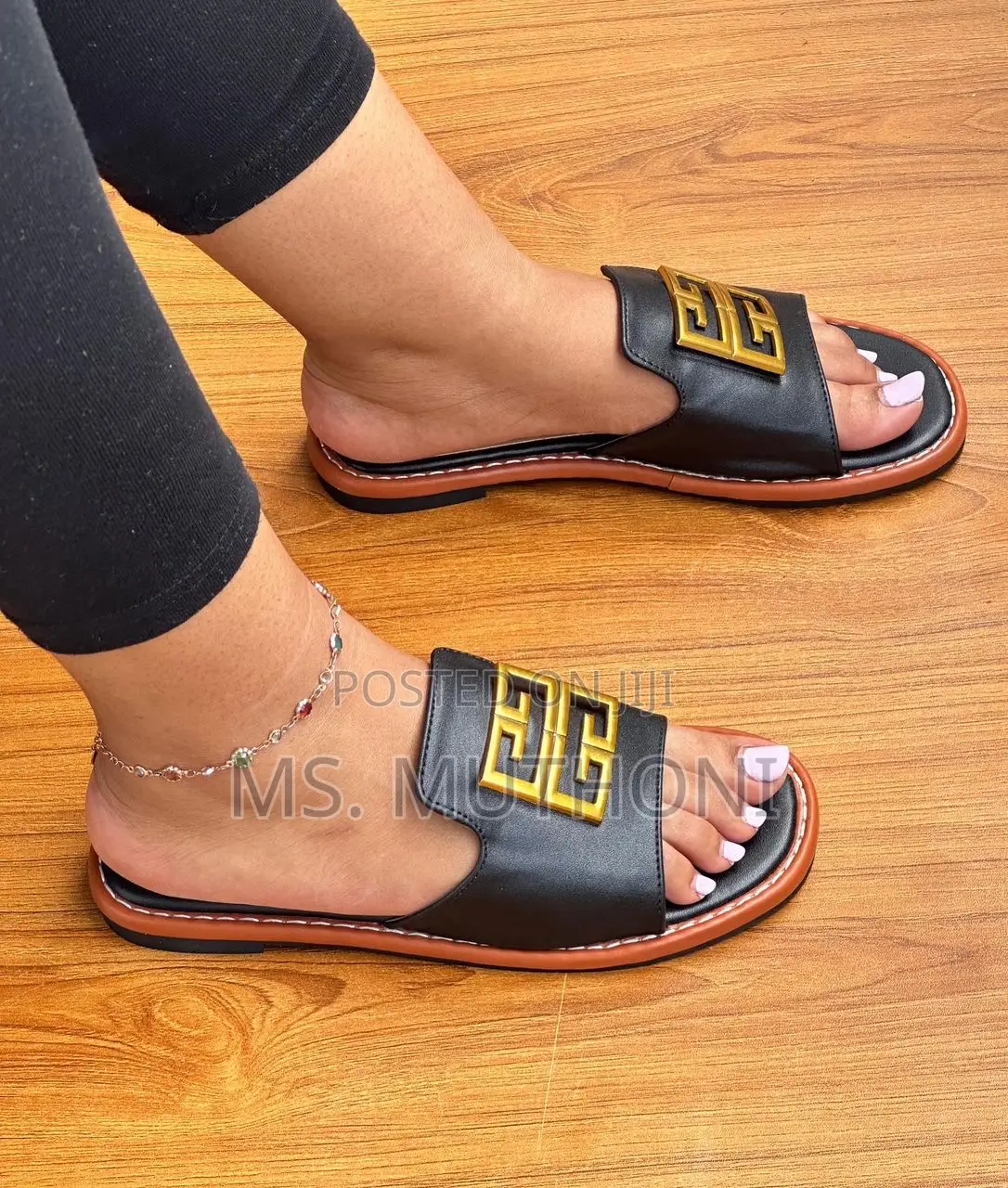 New Ladies Givench 4d Sandals Size 37-42