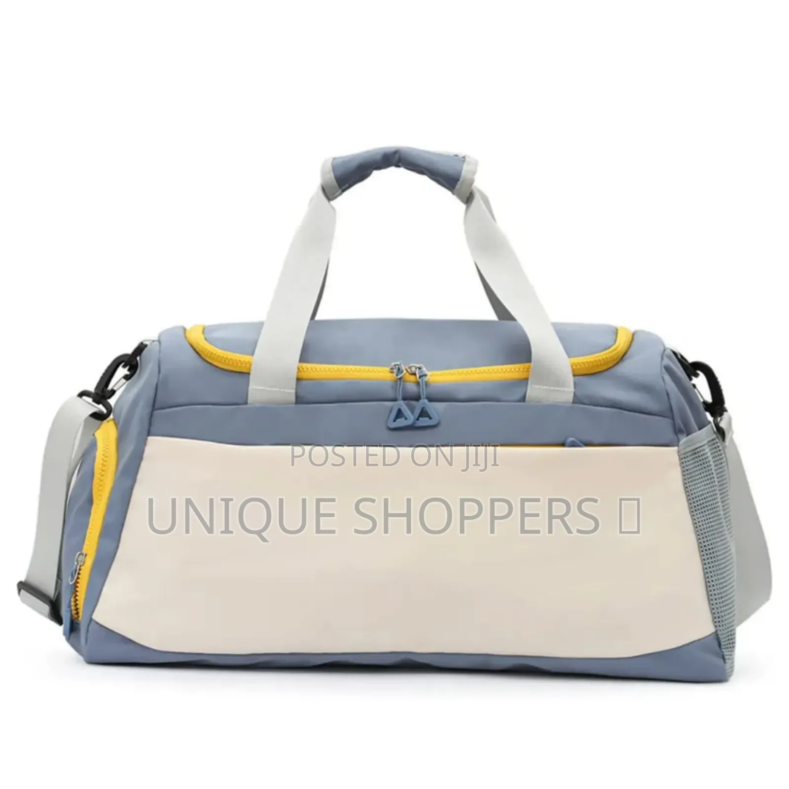 Michao Unisex Casual Duffle/Gym Bag Available in White and White