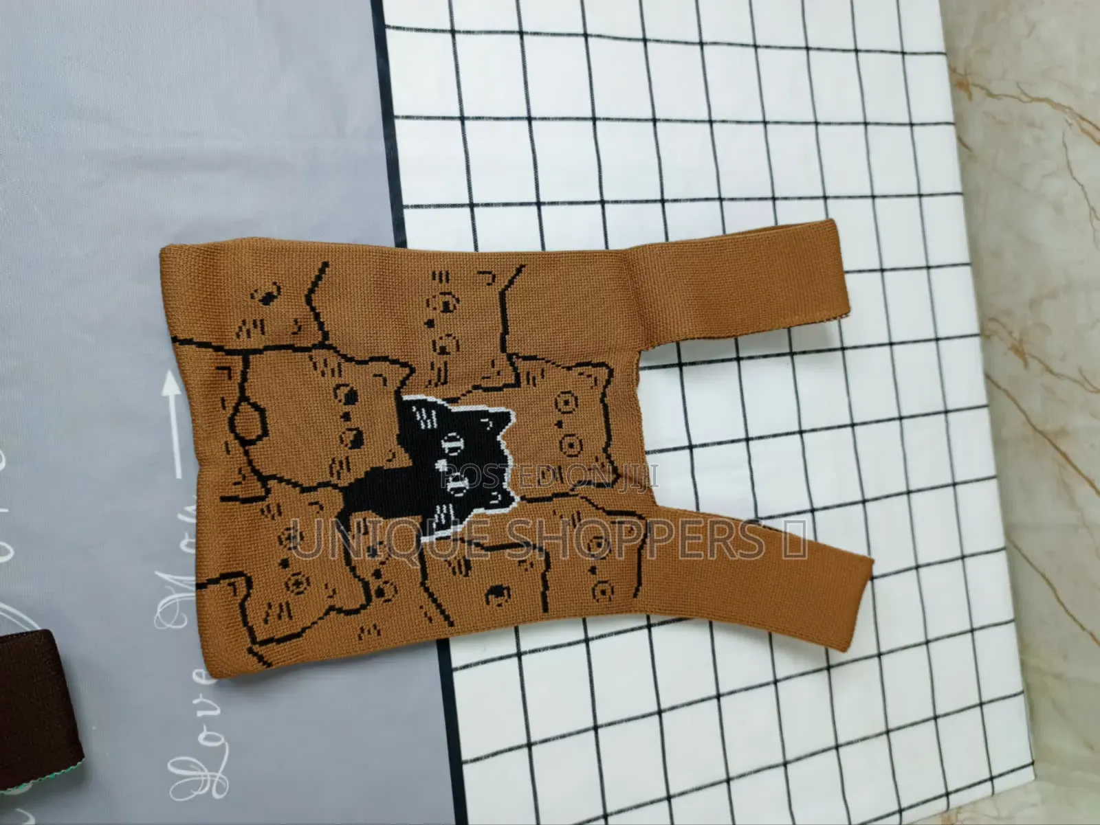 3 Pscfashion Knitted Women Wrist Bags.