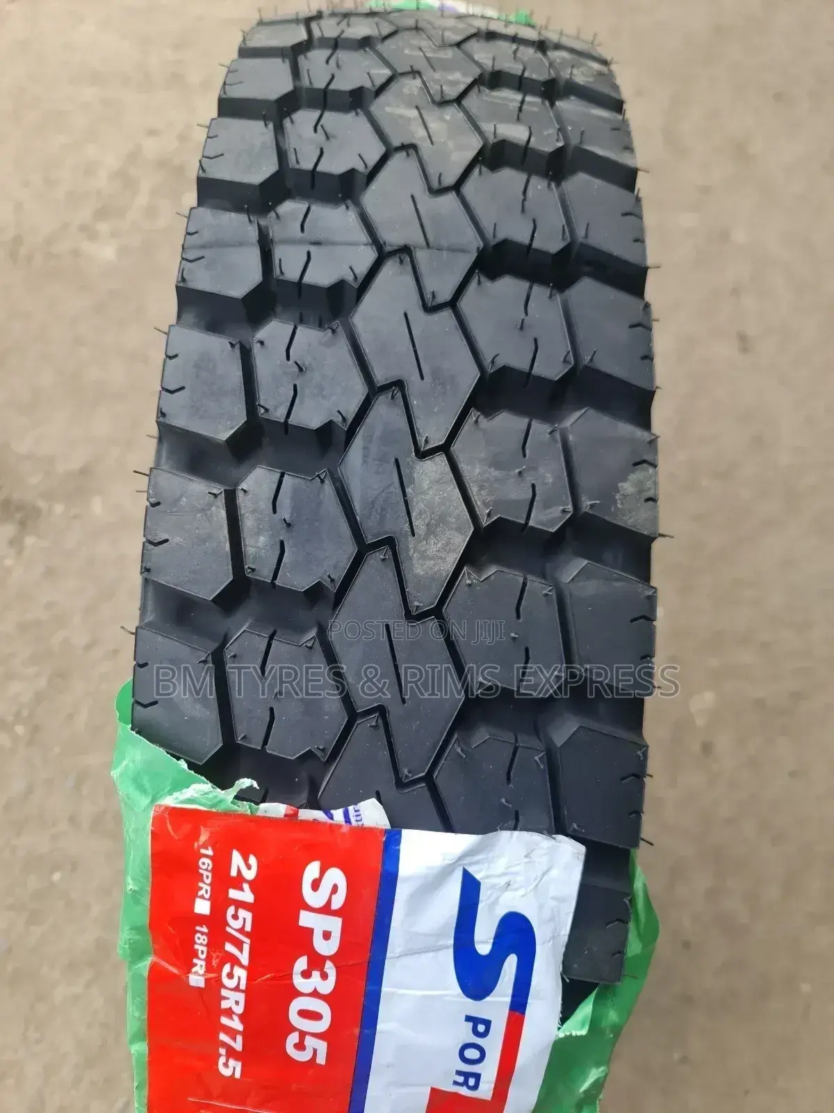 215 /75 R17. 5 Sportrack (Diff) Commercial.