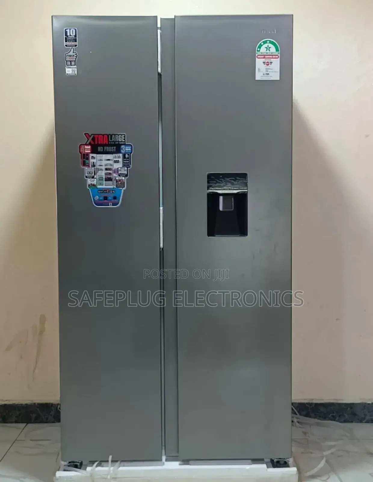 Mika 562l No Frost Side by Side Refrigerator