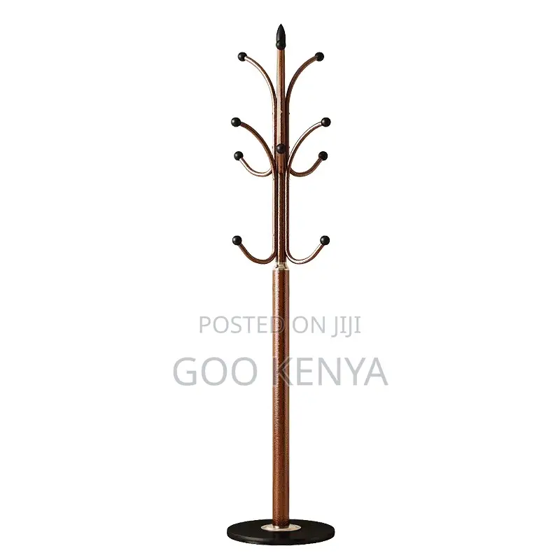 Office Coat Hanger; Floor-Standing Metal Coat Hanger.