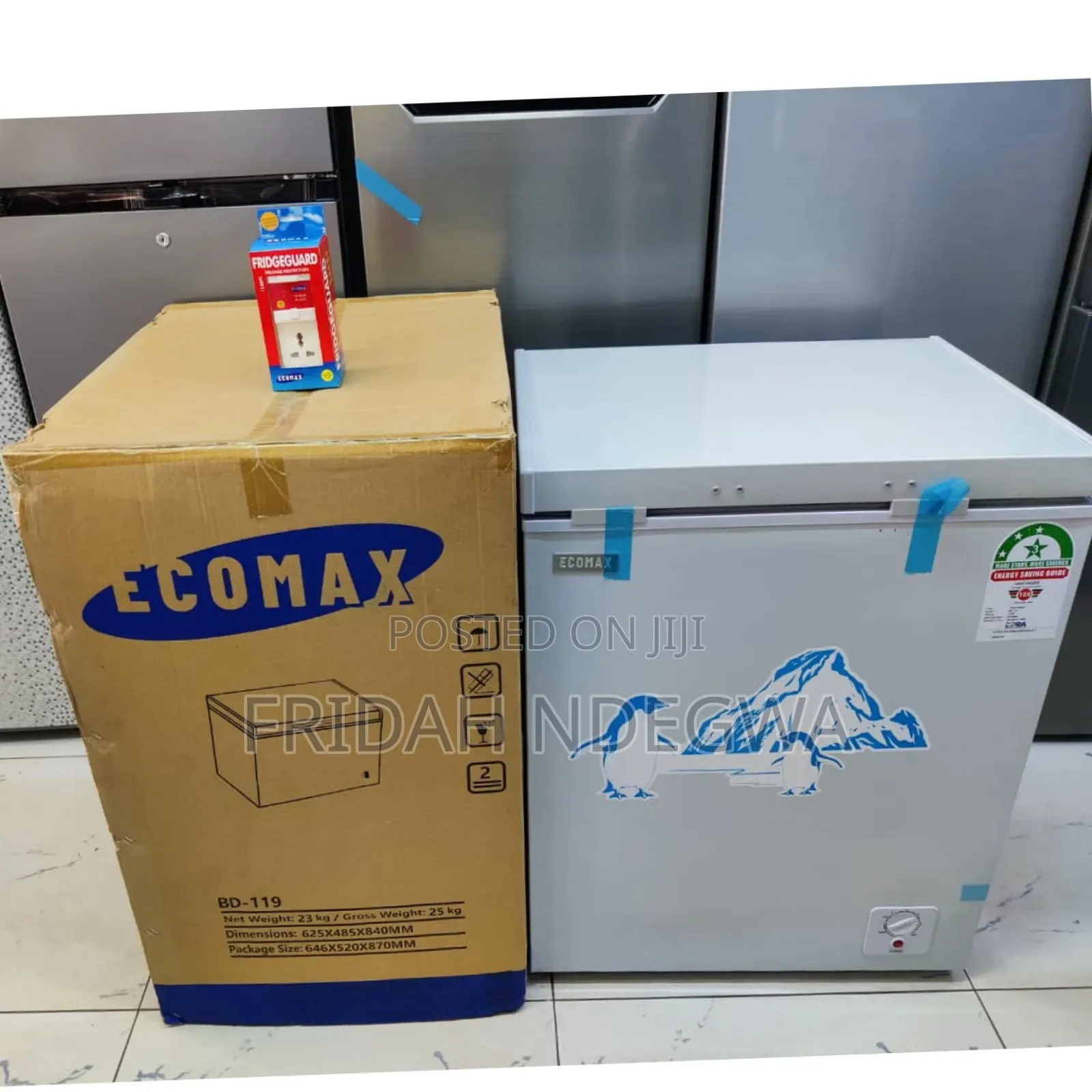*Ecomax Freezer 119litres