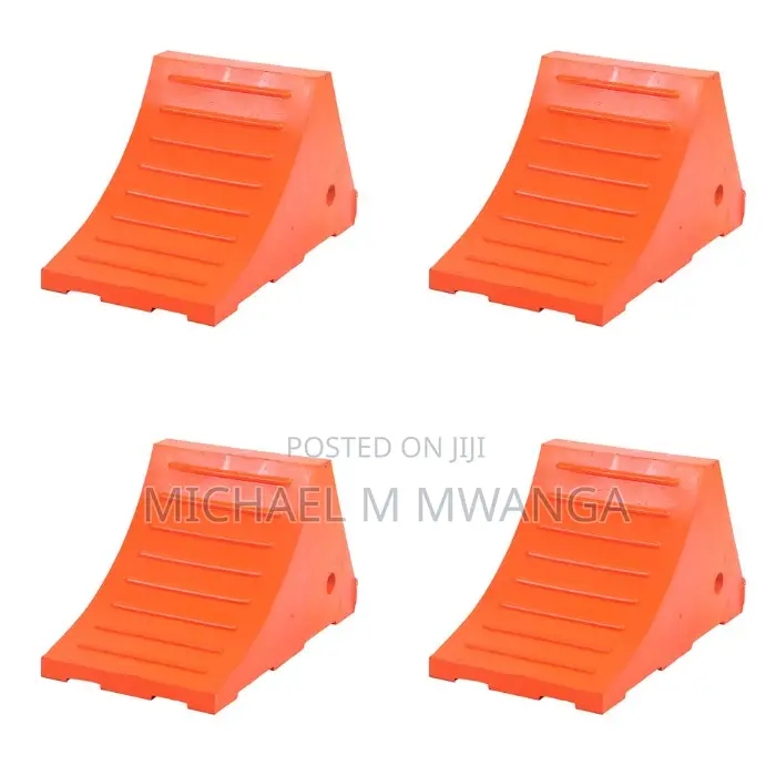 Maximum Visibility Wheel Stopper Chocks