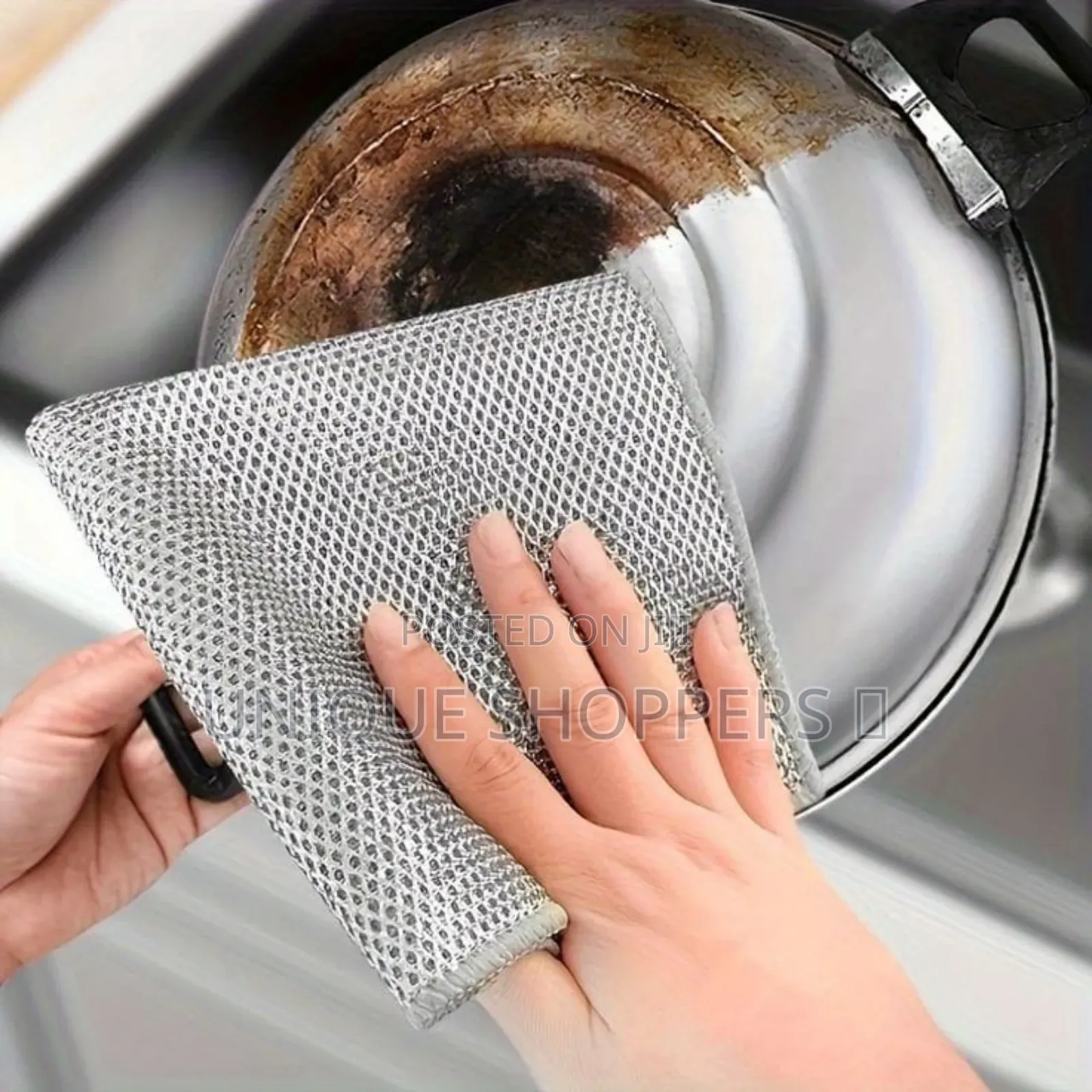 Multifunctional Pot Cleaning Scouring Pad 3 PSC Available
