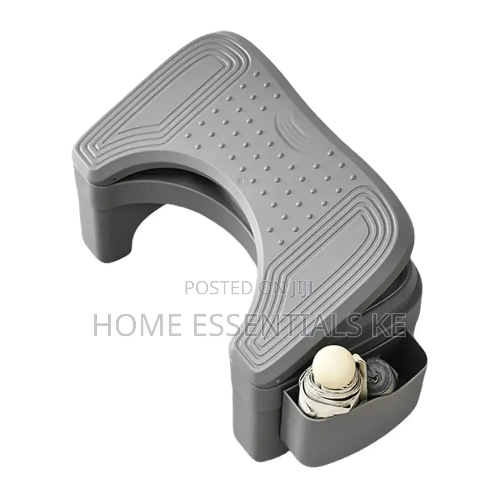 Foldable / Adjustable Footrest With Storage Space /Toilet Stool