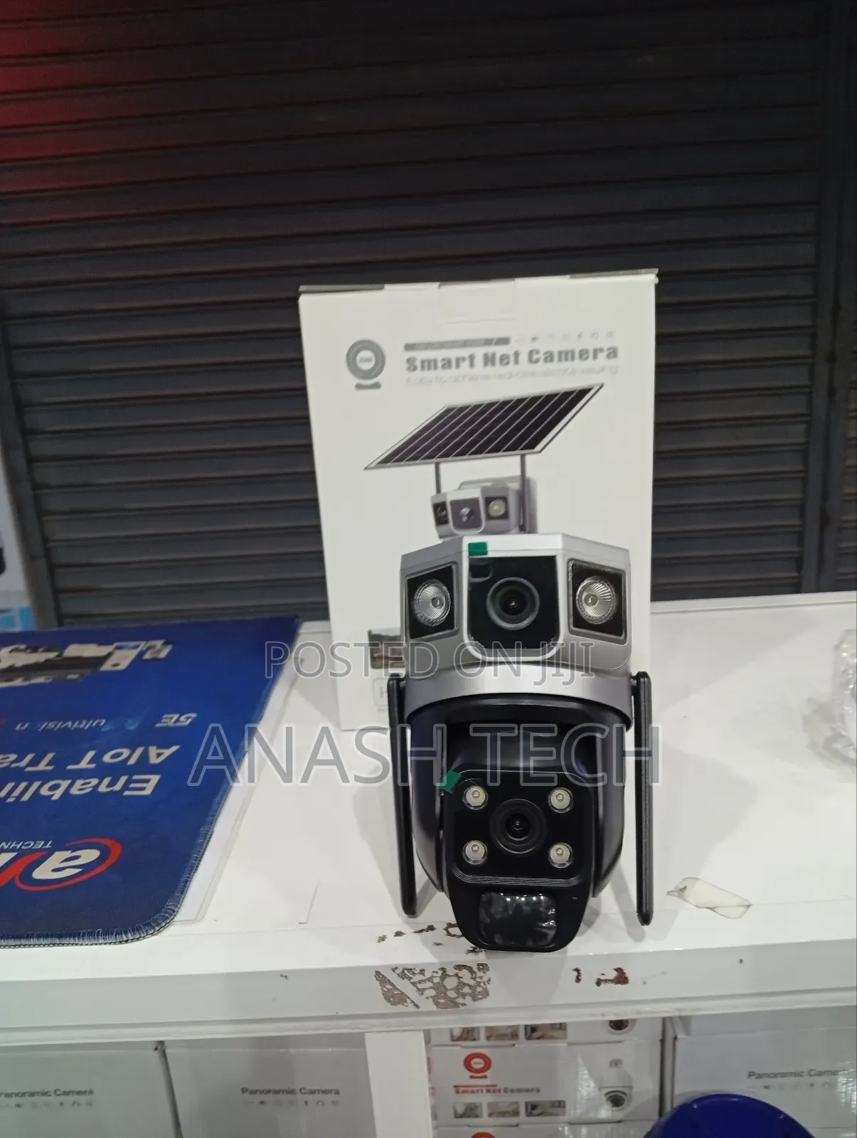 Ideal 360 PTZ 4g Simcard Ip Solar CCTV Camera Is an Outdoor