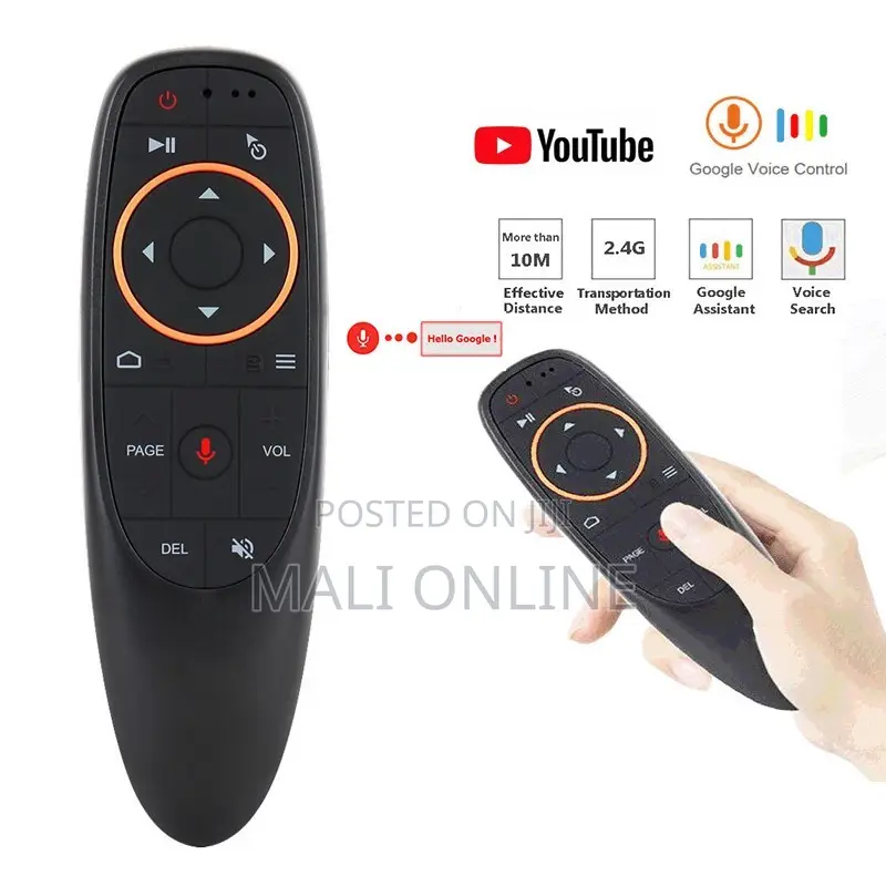 G10s 2.4ghz Universal Tv Remote Air Mouse With Voice Search