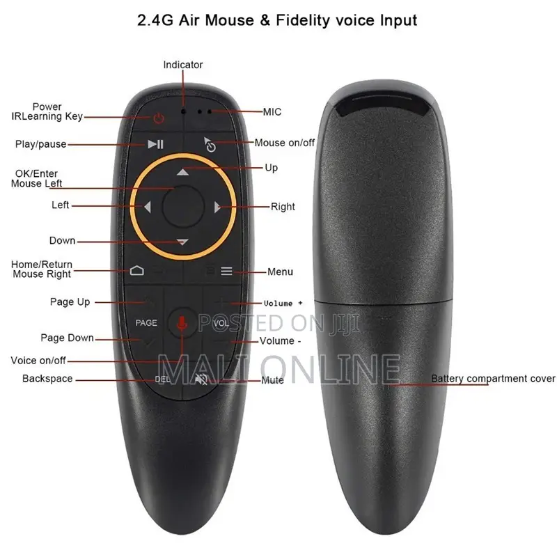 G10s 2.4ghz Universal Tv Remote Air Mouse With Voice Search