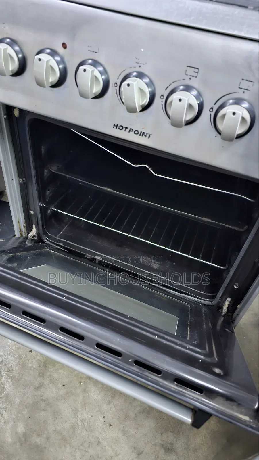 Hotpoint 60x60 Cooker [3+1] Electric Oven