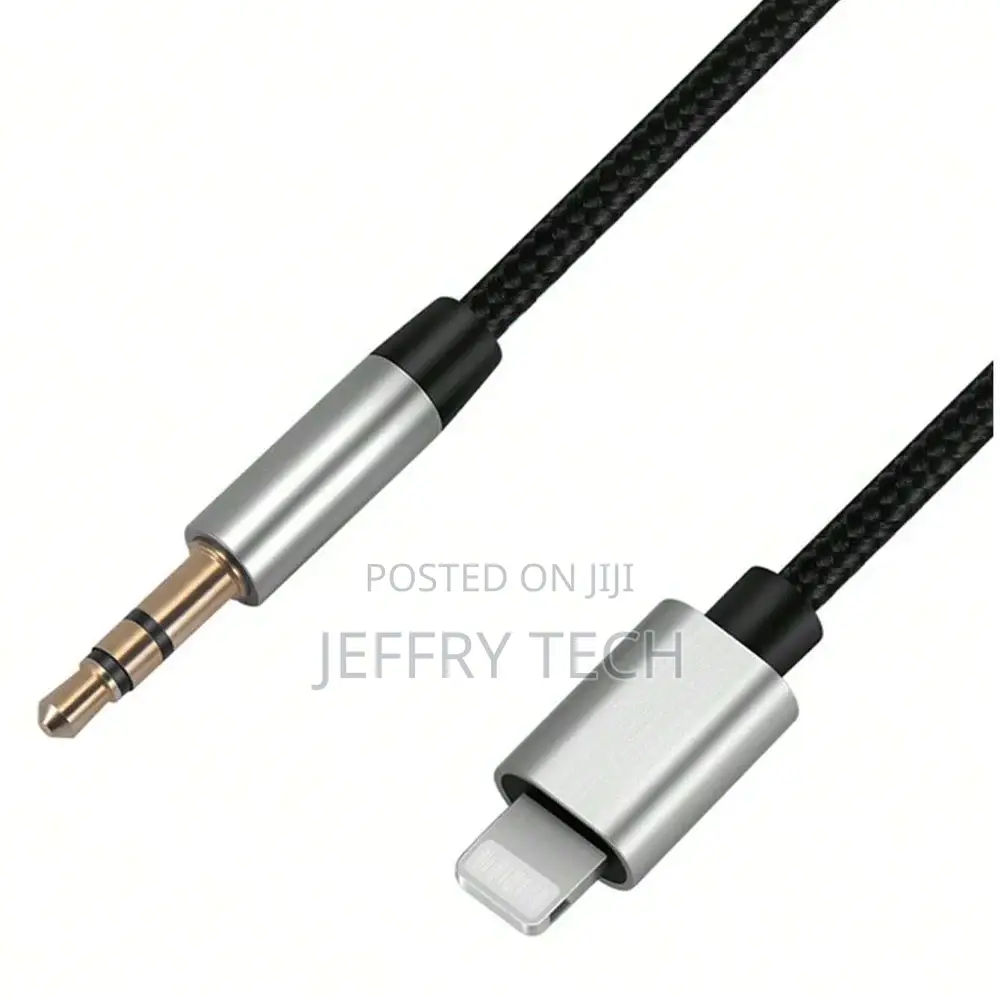 X-Scoot Xs-515 Lightning to 3.5mm Aux Audio Cable 1m - Black