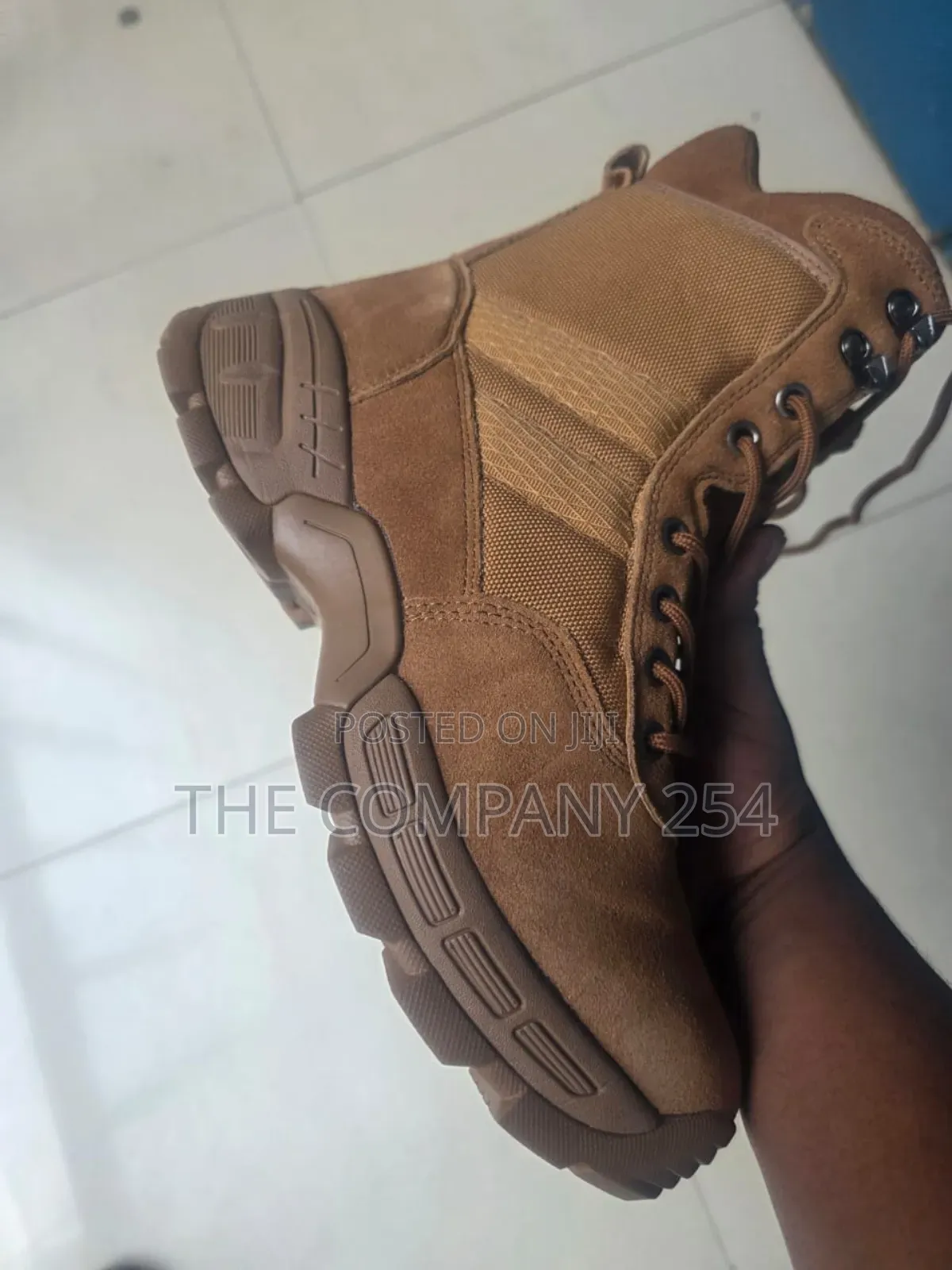 Leather Outdoor Desert As33 Hiking Millitary High Boot Shoes