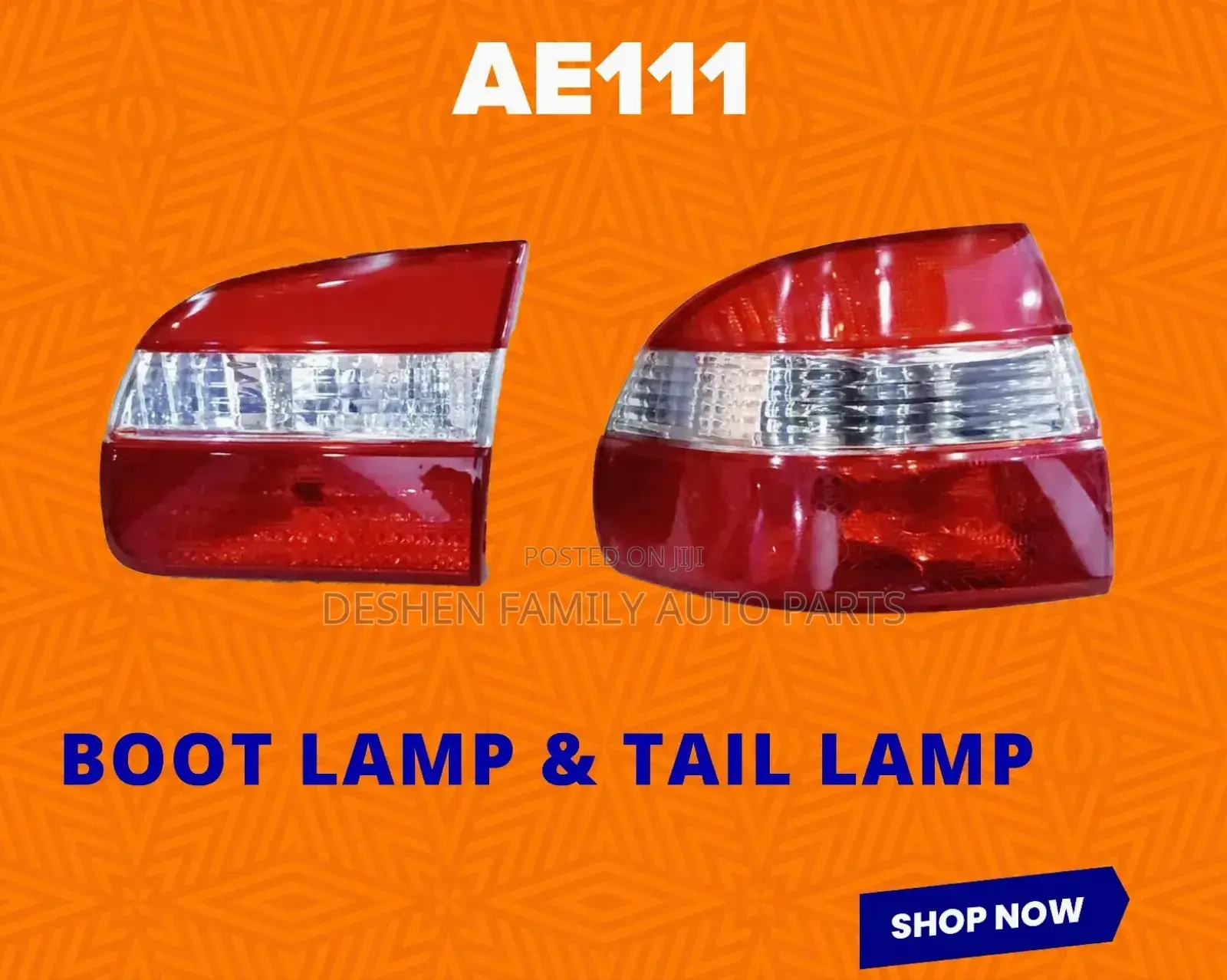 Toyota 111/ 110 Backlamp Backlight Tailamp Taillight