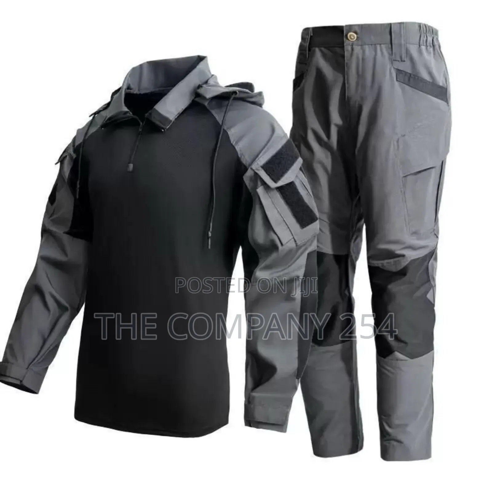 Quality Khaki Outdoor Hiking 2 Piece Jacket Trouser Suit Available