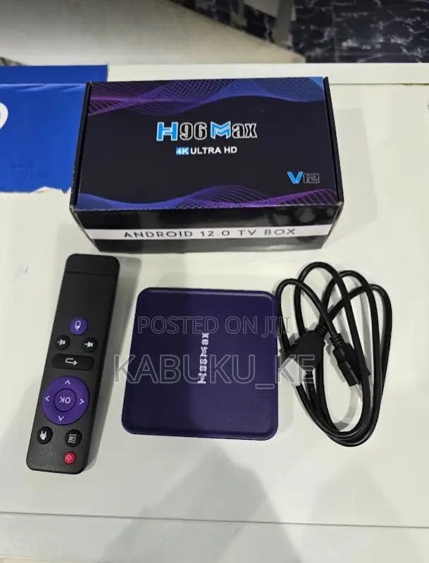 H96 Max V12 Rk3318 Smart Tv Box Android 12 4g 64gb 32g Dual Wifi Bt