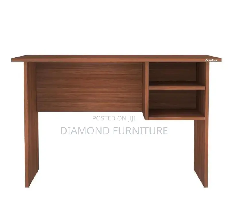 Office Furniture; 120cm Zone Study Desk (With Storage Shelves)