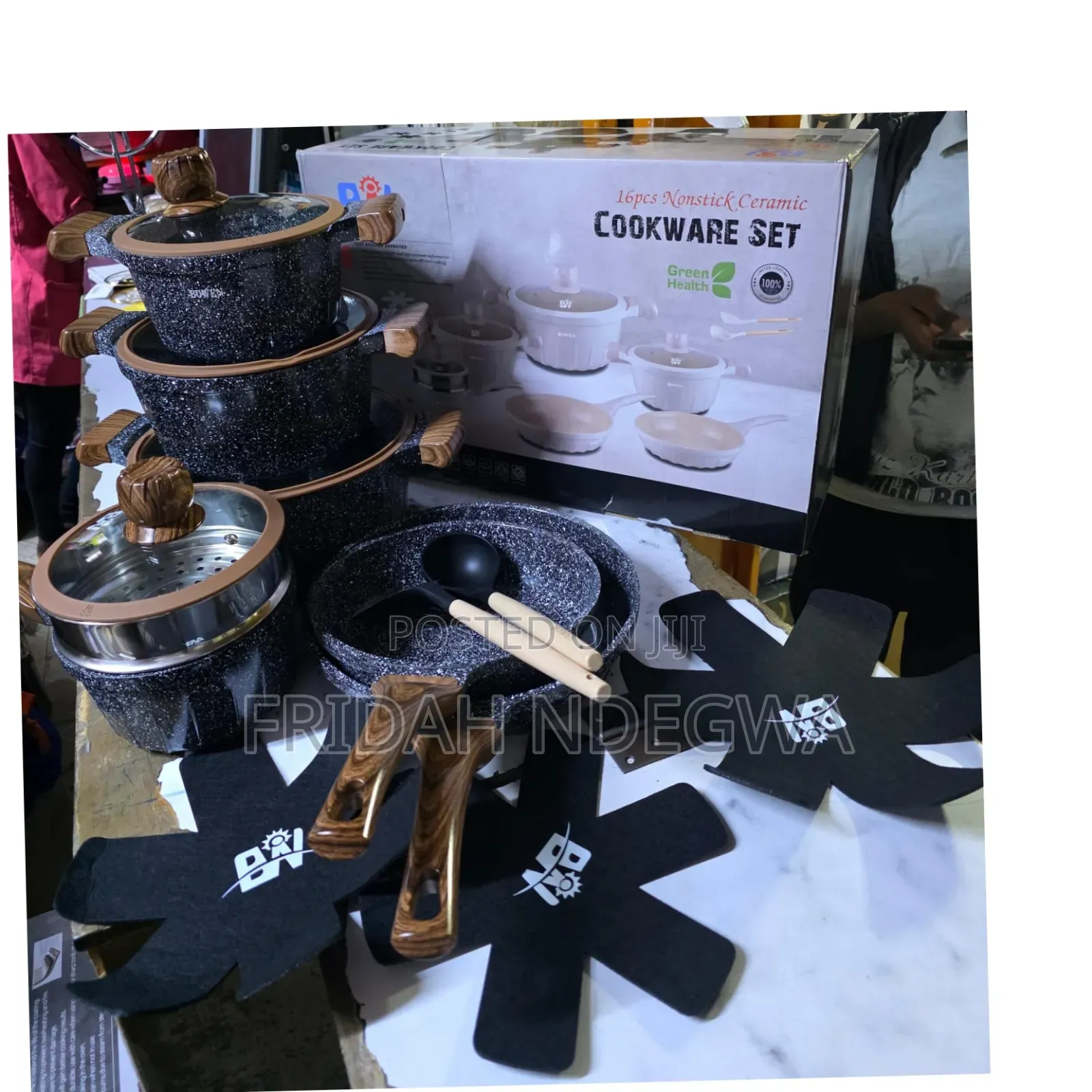 New in Bowen (Bw)
16 PCS Cookware Set