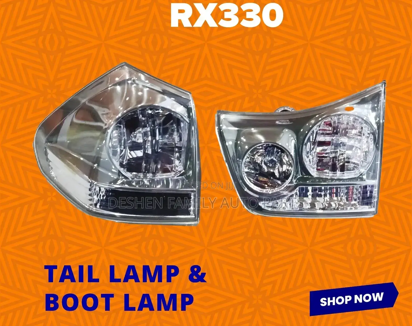 Harrier 240 Backlamp Backlight Tailamp Taillight