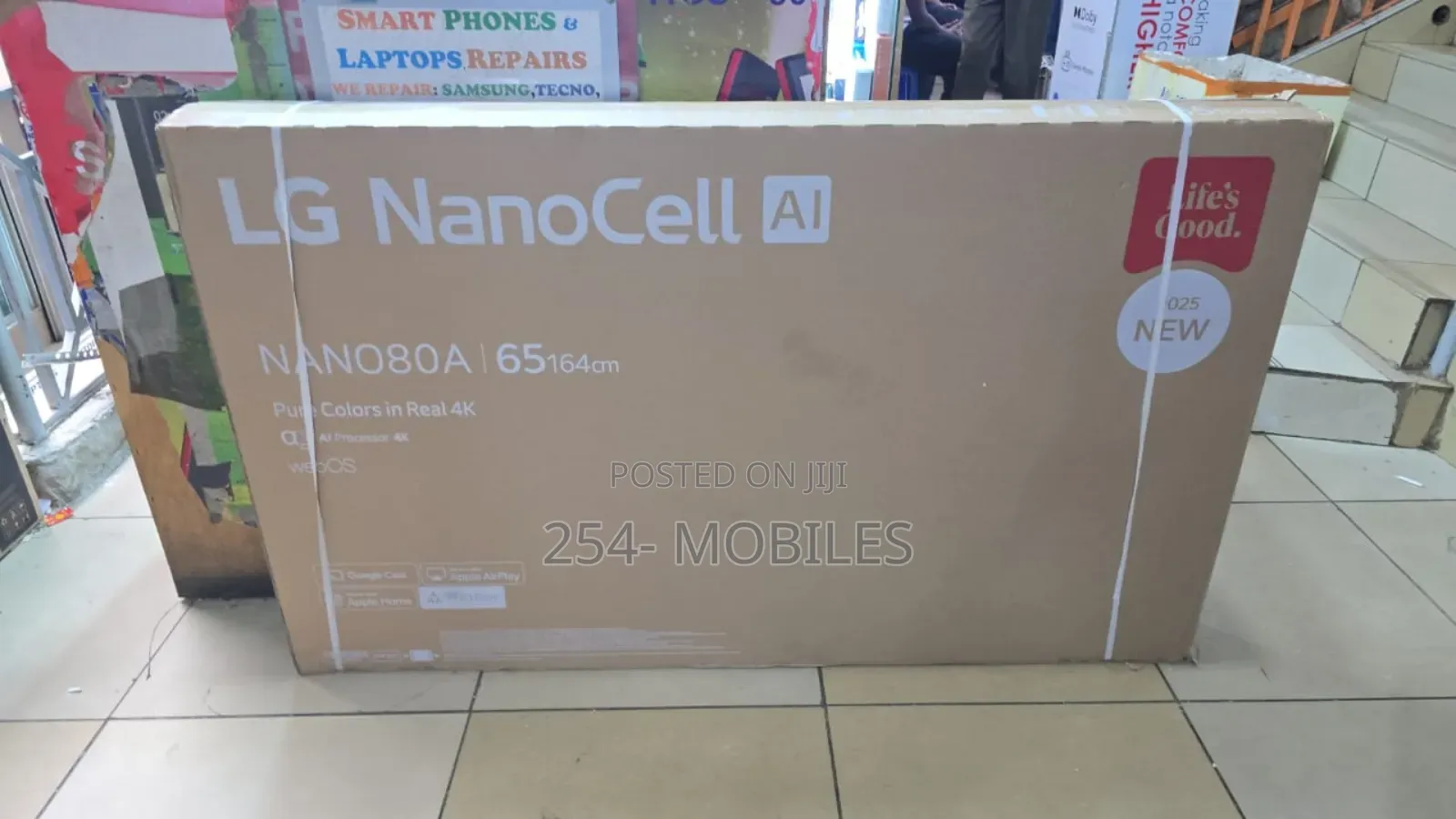 65 Inch Lg Nanocell Ai Nano80 Smart Tv 2025