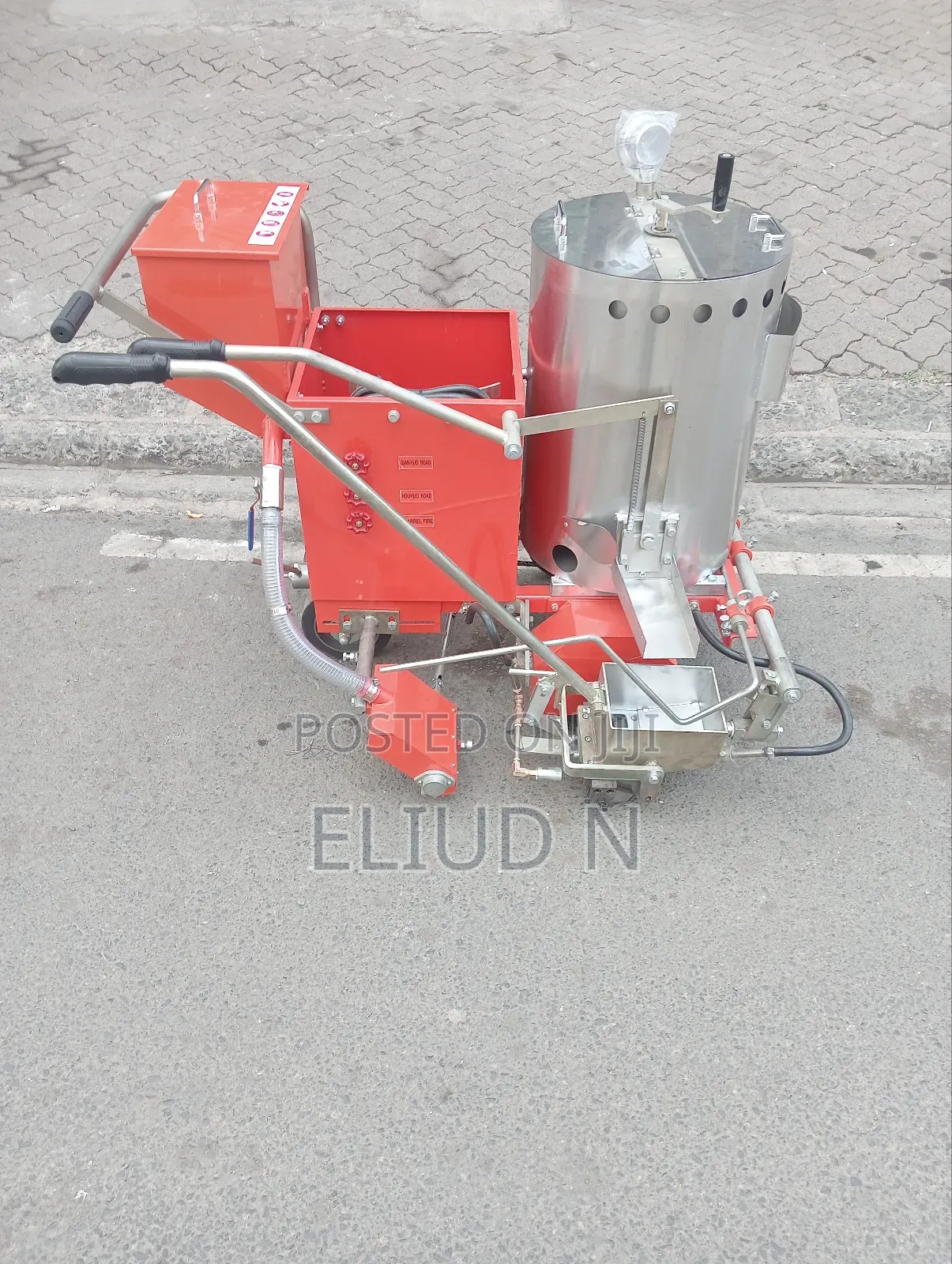 Heavy Duty Handheld Road Marking Machine