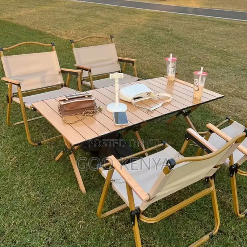 Outdoor Chair; Adjustable Folding Camping Chair