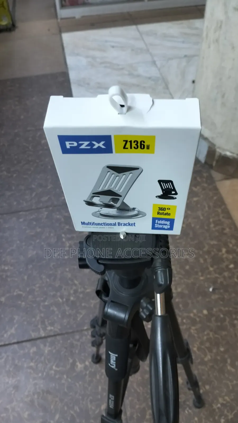 PZX 360 Degrees Rotational Table Phone Stand