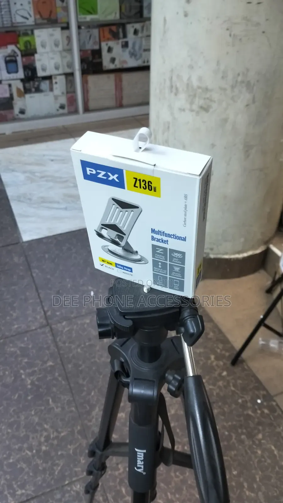 PZX 360 Degrees Rotational Table Phone Stand