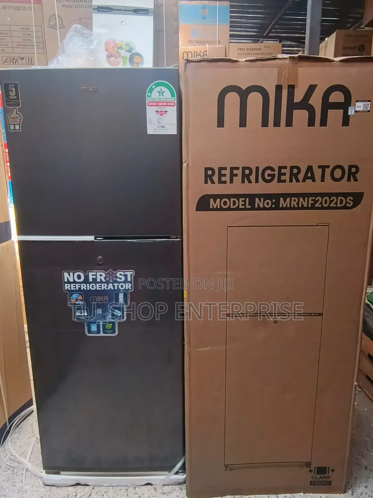 Refrigerator!!Mika 202litres No Frost Double Door at 