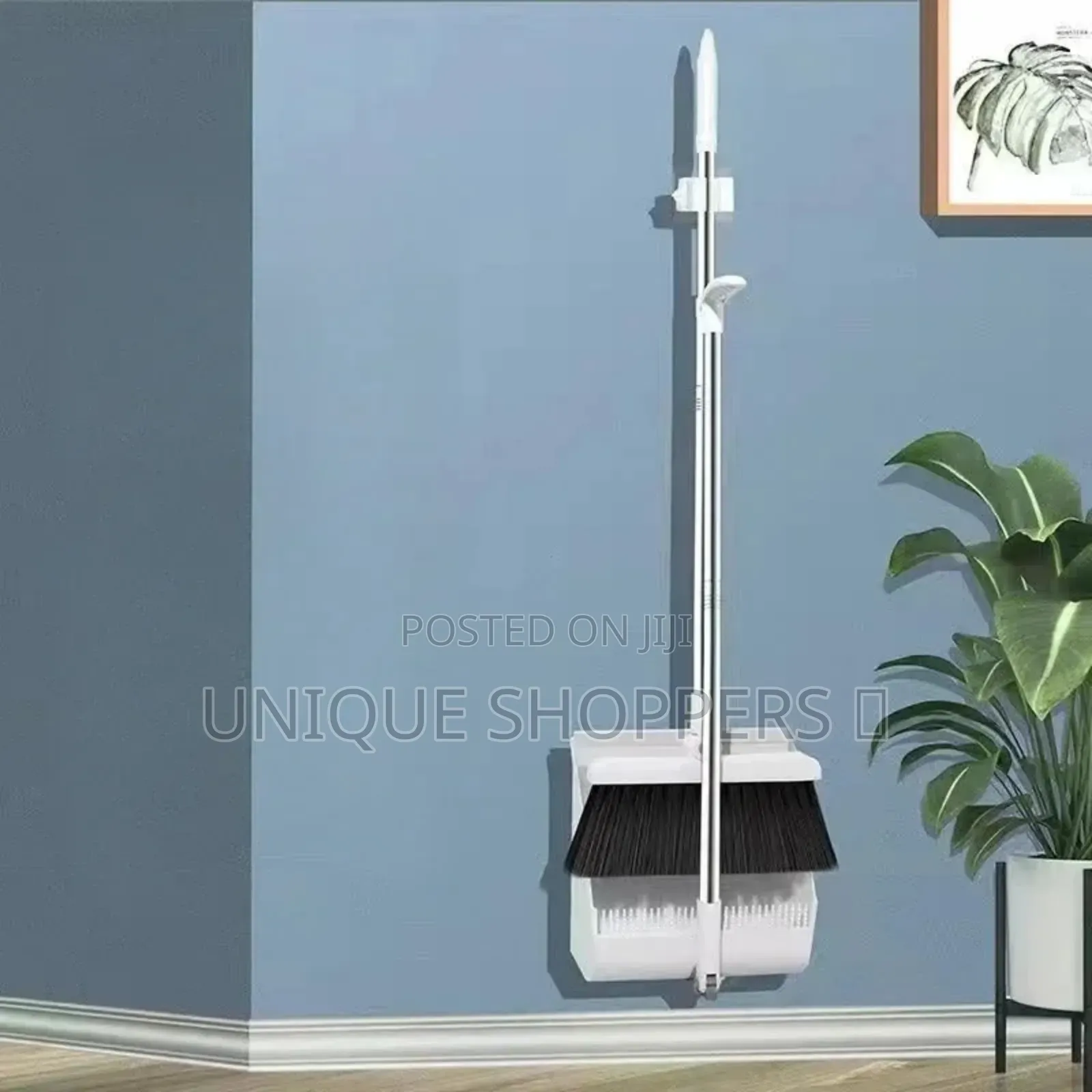 Rotating Long Broom Scoop Dustpan Set
