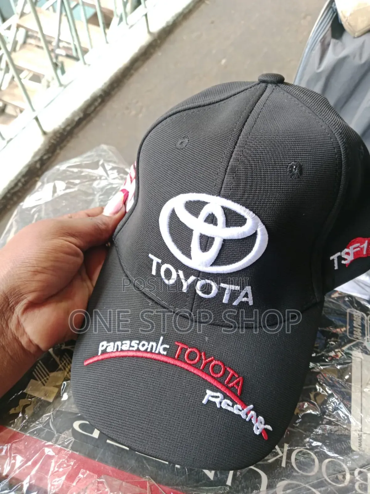 Black Toyota Custom Car Brand Logo Baseball Cap