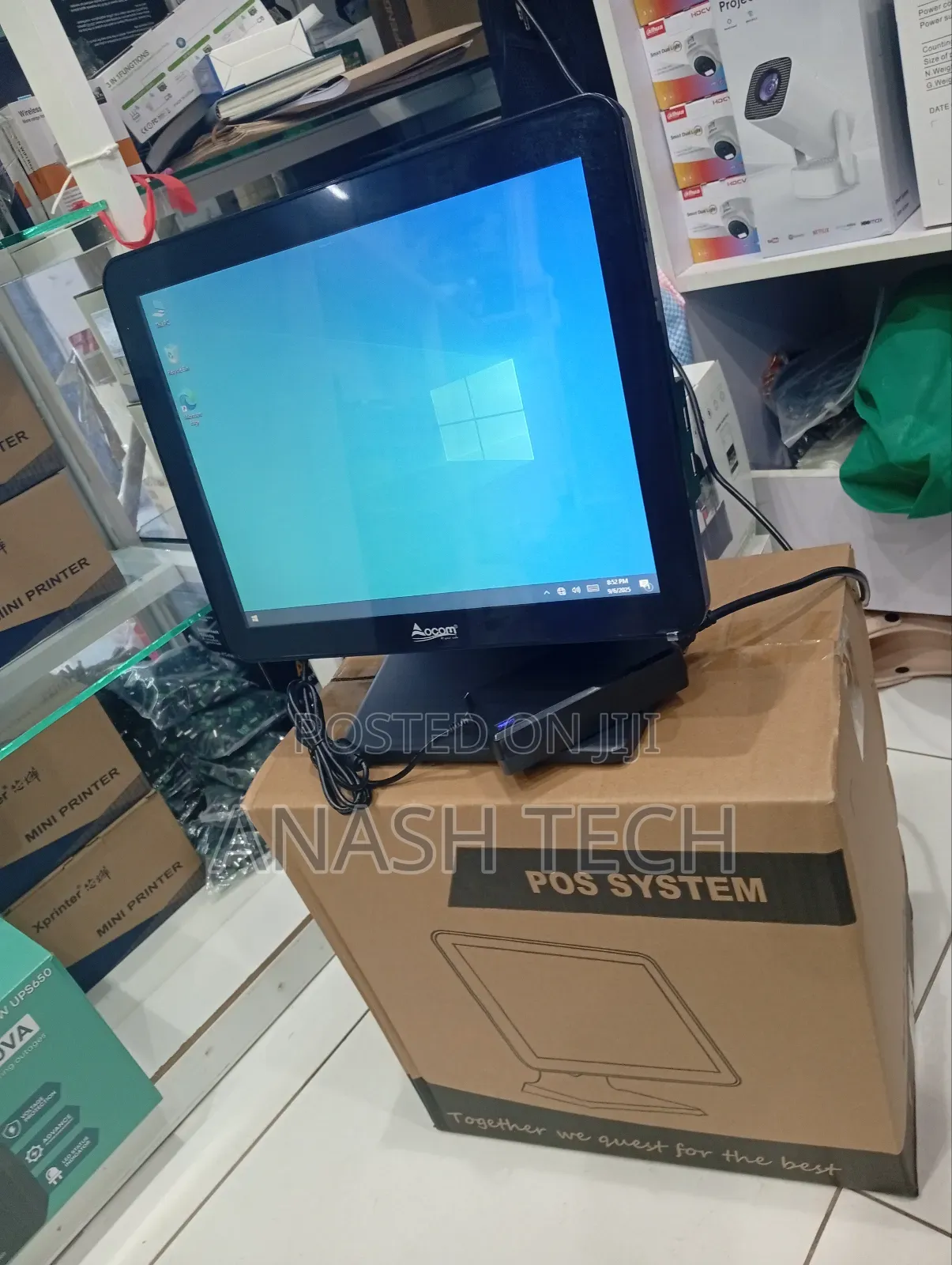 Touch Screen Pos Terminal Intel Core I3 8gb+256gb SSD