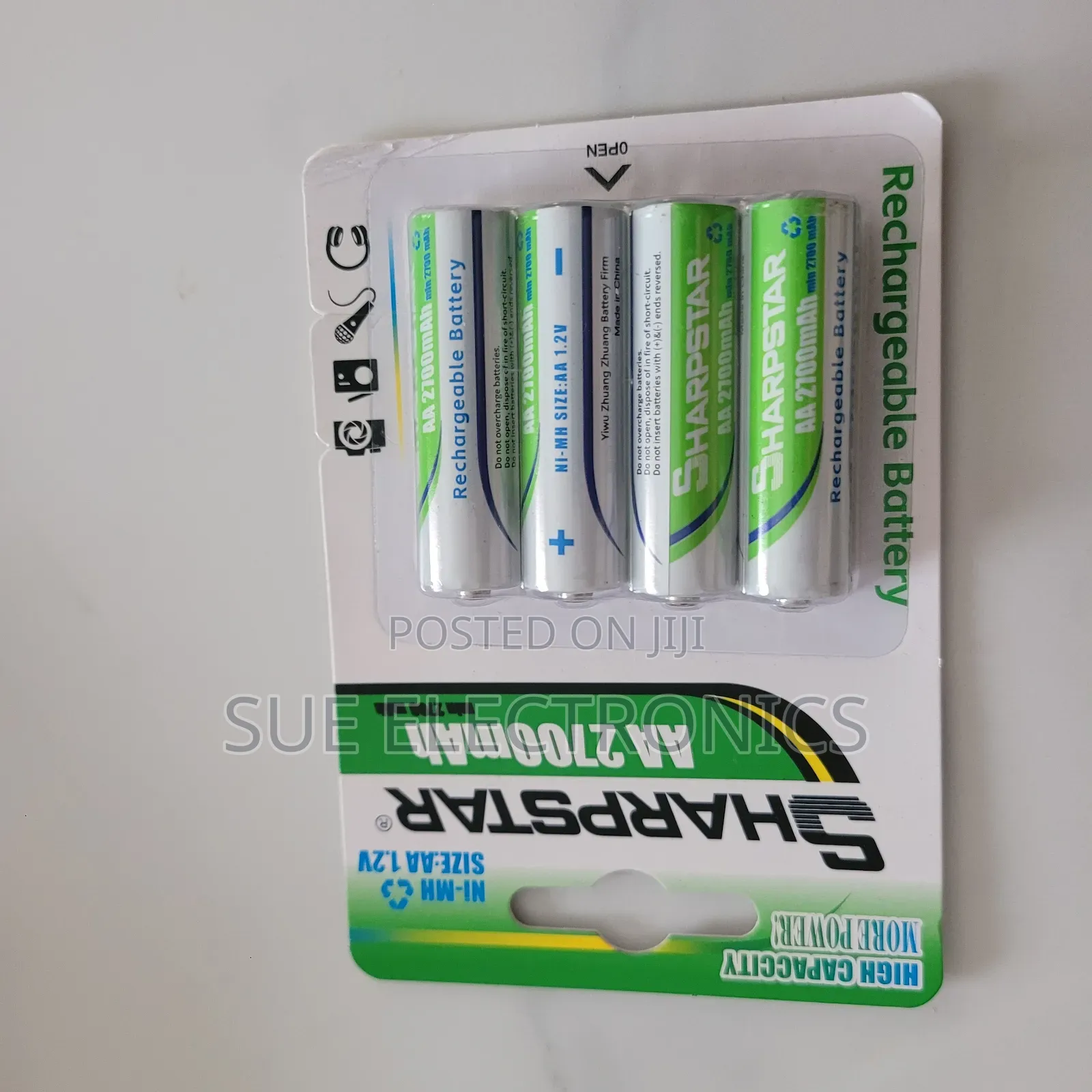 Sharpstar 4 PCS Aa 2700 Mah 1.2v